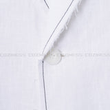 90's リネンデッキステッチオーバーサイズジャケット / 90's Linen Decki Stitch Oversized Jacket (2 colors)