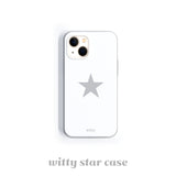 スターフォンケース / witty star phone case (gray)