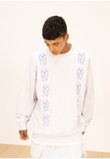 MNボウンオーバーサイズスェットシャツ/MN BONE OVERSIZED SWEAT SHIRTS