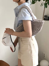バスケットバッグ/basket bag (gray)