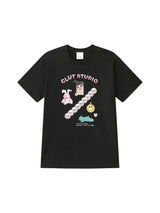 0 1 my friends t-shirt - BLACK (6567586300022)