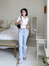 ヌードルカラクロップTシャツ / Noodle Kara Crop T-shirt (3color)