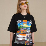 クラシックレーシングハーフTシャツ / Classic Racing Half T-shirt (2color)