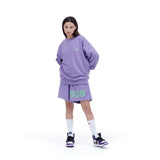 939 LOGO SWEAT SHORTS (LAVENDER) (6599862812790)