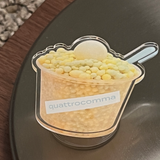 ビーズアイスクリームデザートスマートトック（シールタイプ）