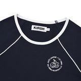 ドゥードゥルチェリーUネックTシャツ / DOODLE CHERRY U NECK T-SHIRT [NAVY]