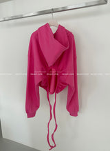 Valen Napping Backless Hoodie