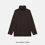 ナッピングハイネックニットＴシャツ (7colors)