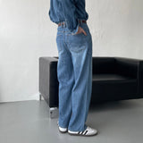 コールマンリネンツータックデニム / LE Coleman Denim Long-Sleeved Shirt