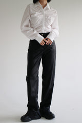 エンボレザーパンツ/Embo Leather Pants (2color)