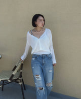ローライズダメージパンツ / no.5170 low rise damage pants