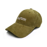 BASIC LOGO CORDUROY CAP (3color) (6675694059638)