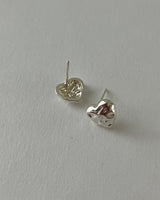 [92.5silver] クランプハートピアス