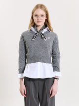 OM V-NECK SWEATER