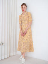 COLLAR DETAIL MAXI ONEPIECE_YELLOW (6580080541814)
