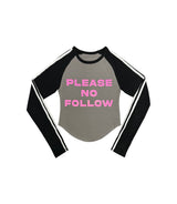 PNFメイド グリッタートップ / PNF made PLEASE NO FOLLOW glitter top