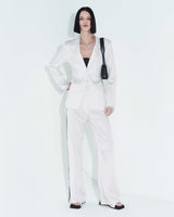 ローエッジスリムジャケット / Raw Edge Slim Jacket _ White