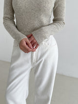 コーデリュロイブラッシュワイドパンツ / Corduroy brushed wide pants (2color)