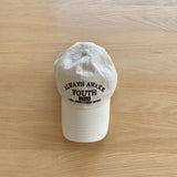 マイユースレタリングボールキャップ / My Youth Lettering Ball Cap