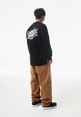 バギーコットンパンツ/MBSRCOPT134 MID90 BAGGY COTTON PANTS CAMEL