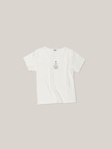レタリングコットンシャツ [ WHITE ]