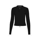 [MADE] Sharp Slim Knit Zip-up