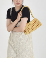 フルーツネットホーボーバッグ/fruit net hobo bag (lemon)