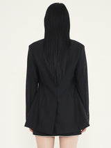 FORMAL WOOL JACKET - BLACK (6636695781494)
