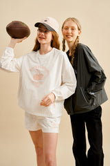 チェリーアーチロゴウーブンピストトップ／CHERRY ARCH LOGO WOVEN PISTE TOP [WHITE]