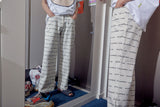 Logo pant ( CREAM / BLACK ) (6594954723446)