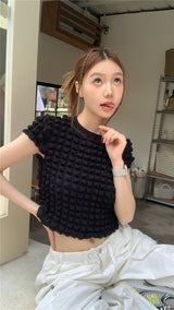 Cushion Round Short Sleeve Tee