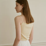 サリーニットセット‐スリーブレス/Sally knit set - Sleeveless