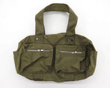 Tatoon nylon two-pocket shoulder bag