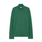 ハリスシルキータートルネックロングスリーブ / harris silky turtle neck long sleeve green