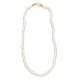 [925 SILVER] Basic Freshwater Pearl Necklace