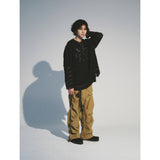 ネットウェーブチェッカーニット / NET WAVE CHECKER KNIT_BK