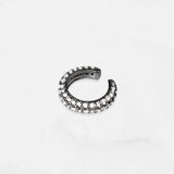 ミニ ドーナツ イヤーカフ / [KANG DANIEL] [S925] Mini Donut Ear Cuffs (black silver)