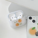 Cherry Orange AirPods Case_matt