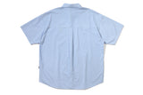 リセントロゴオックスフォードシャツ / RECENT LOGO OXFORD SHIRT_SKY BLUE