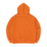 カットポイントパーカー / cut point hood zip-up - ORANGE