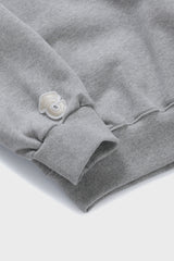 ベーシックラインロゴスウェットシャツ・グレー［ユニセックス］/ Basic Line Logo Unisex Gray Sweat Shirt
