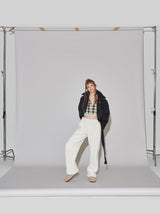 ダックダウンクロップジャケット/DUCK DOWN CROPPED JACKET