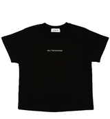 KILL THE ROMANCE CUBIC T-SHIRT BLACK (WOMAN)