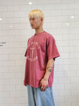 VENTIQUE ピグメントジーザス半袖Tシャツ