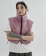 （UNISEX）グルークロップベストダウン