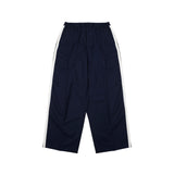 [UNISEX] サテントリムレーシングトラウザーズ