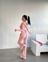 Bobby Broach SET Corset Sweat Suit Set