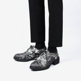 DAVID STONE スリム＆ワイド バック ダービーシューズ / DAVID STONE SLIM & WIDE BACK DERBY SHOES (special leather edition)