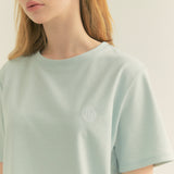 スタンダードロゴラウンドネックTシャツ / Standard Logo Ronud Neck T-shirt (Mint)