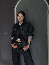 (UNISEX) ノンフェードステッチトラッカージャケット
